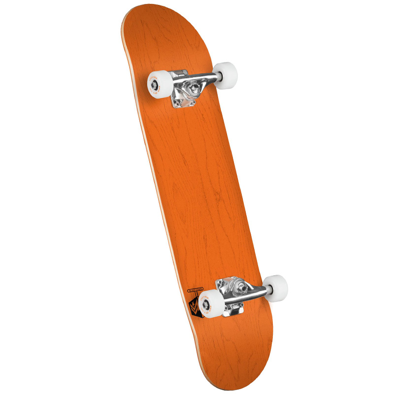 Mini Logo Chevron Detonator 15 Birch Complete Skateboard Shape 242 Dyed Orange 8.0
