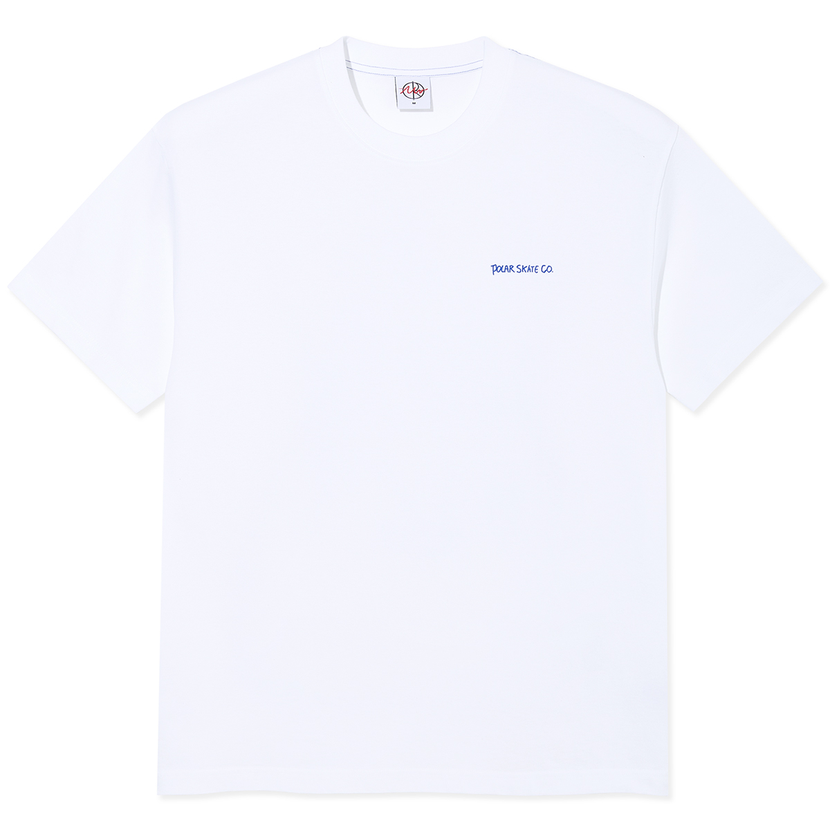 Polar Doodle Contrast T-shirt White/Ultramarine