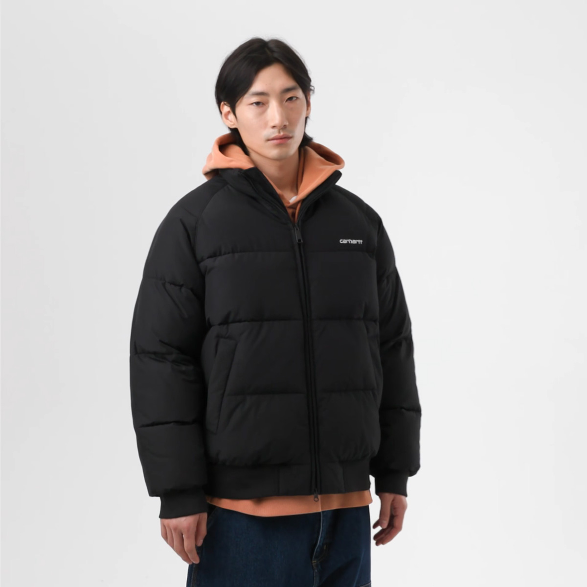 Carhartt WIP Nebraska Jacket Black/White Carhartt WIP Nebraska Jacket Black/White