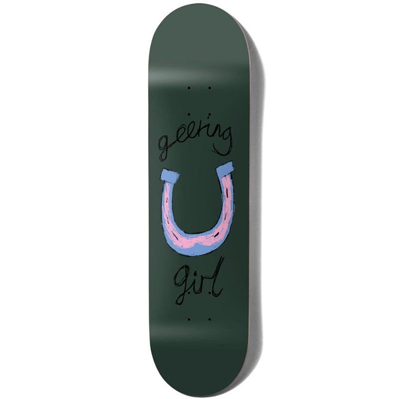 Girl Geering Horse Skateboard Deck 8.25 Girl Geering Horse Skateboard Deck 8.25