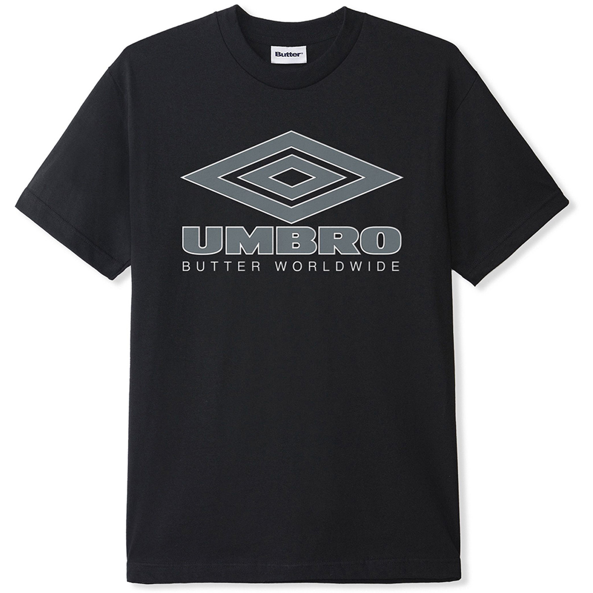 Butter Goods x Umbro Diamond Logo T-Shirt Black Butter Goods x Umbro Diamond Logo T-Shirt Black