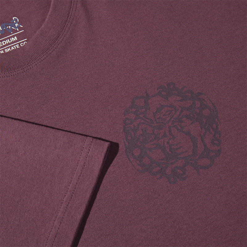 Polar Hijack T-Shirt Plum Polar Hijack T-Shirt Plum