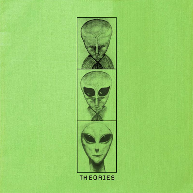 Theories Alien Evolution Tote Bag Lime Theories Alien Evolution Tote Bag Lime