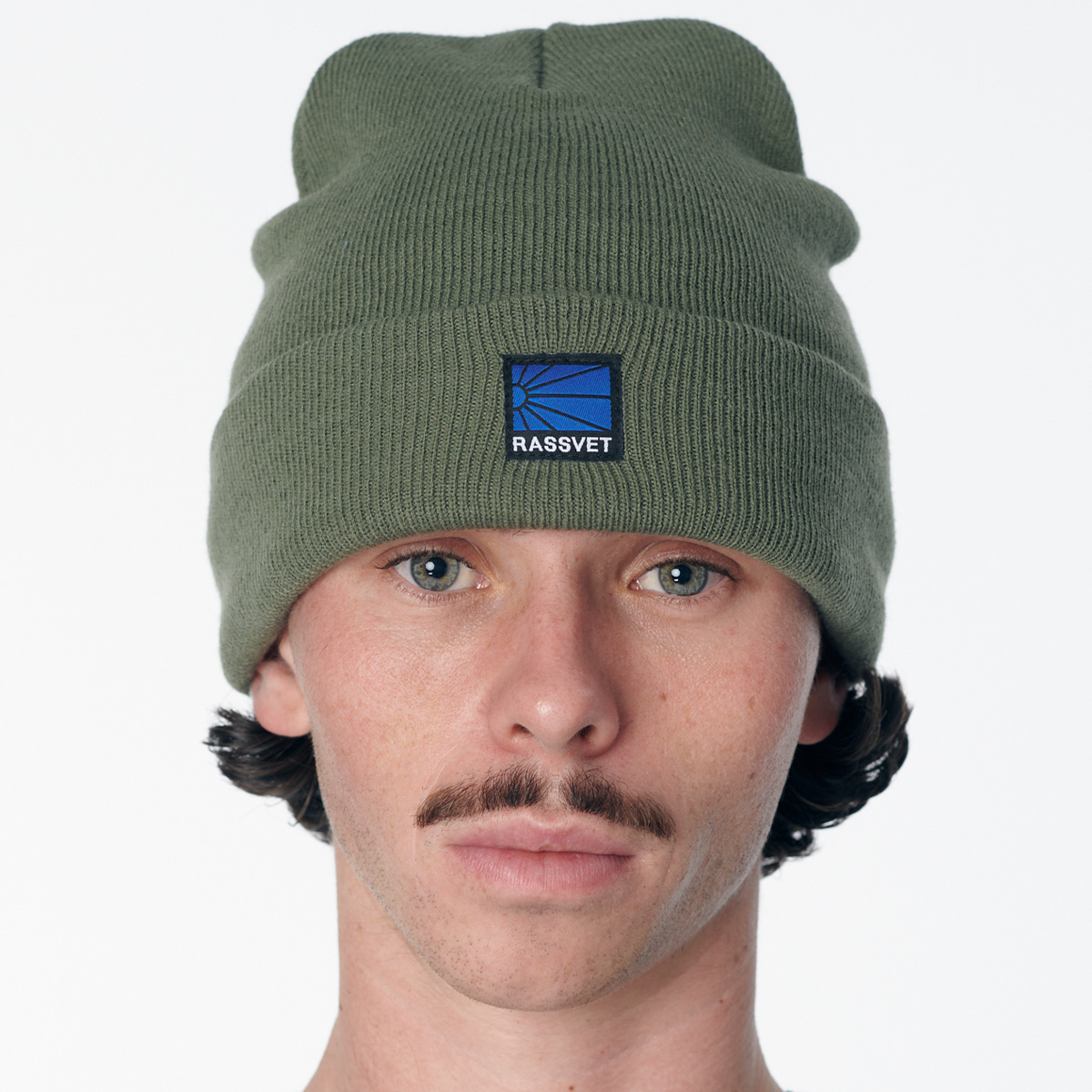 Rassvet Logo Beanie Knit Green Rassvet Logo Beanie Knit Green