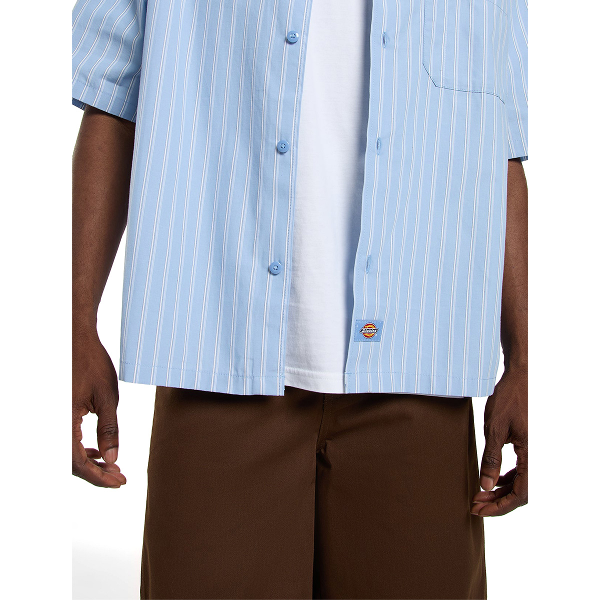 Dickies Venedocia Stripe Shirt Endless Sky