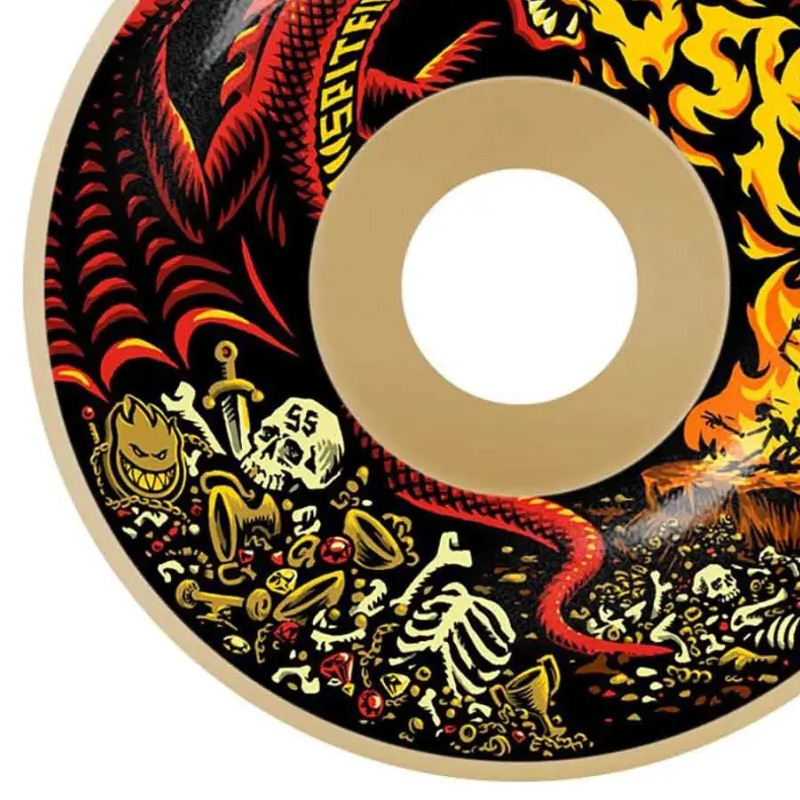 Spitfire Formula Four Oski Scorched Radial Wheels 99D 57mm Spitfire Formula Four Oski Scorched Radial Wheels 99D 57mm