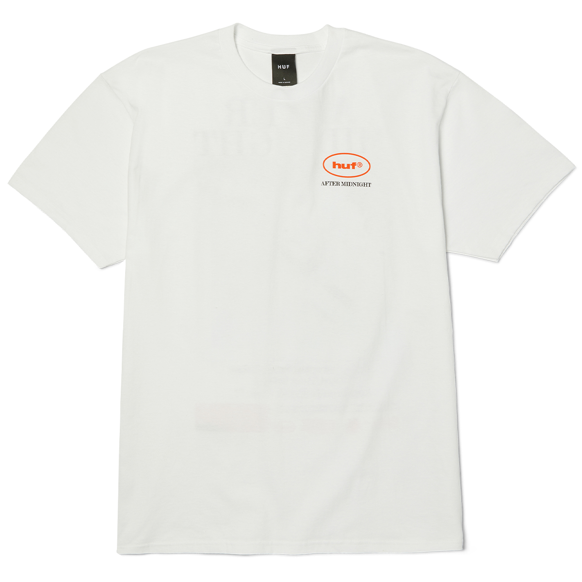 HUF After Midnight T-Shirt White