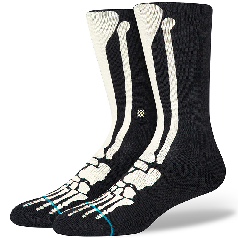 Stance Bonez Socks Black