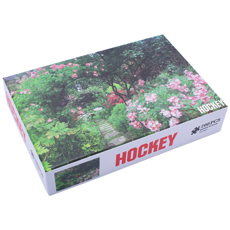 Hockey Hockey French Garden Puzzle 200 Piece Hockey Hockey French Garden Puzzle 200 Piece