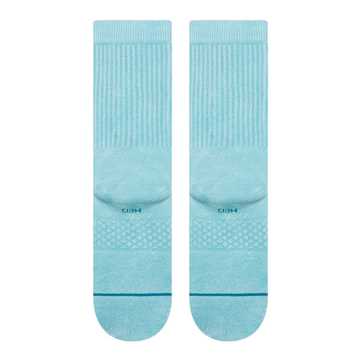 Stance Icon Dyed Crew Socks Electric Blue