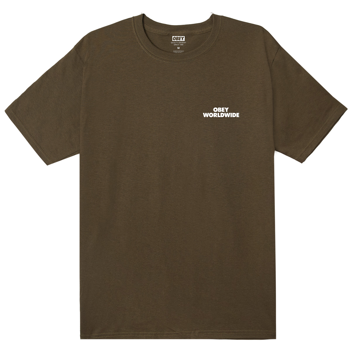 Obey Worldwide T-Shirt Olive
