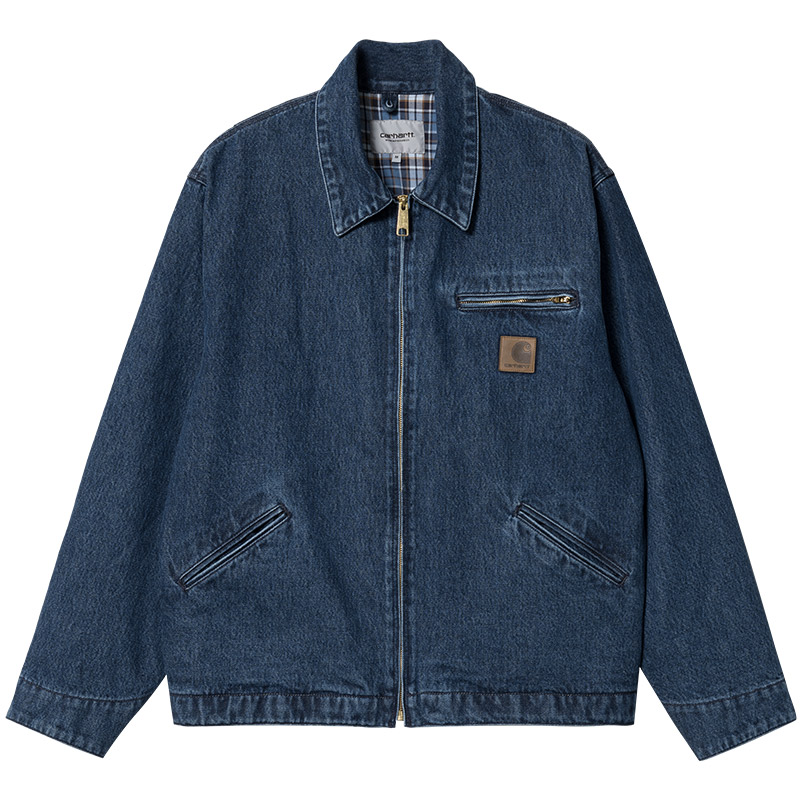 Carhartt WIP Rider Jacket Blue Stone Washed Carhartt WIP Rider Jacket Blue Stone Washed