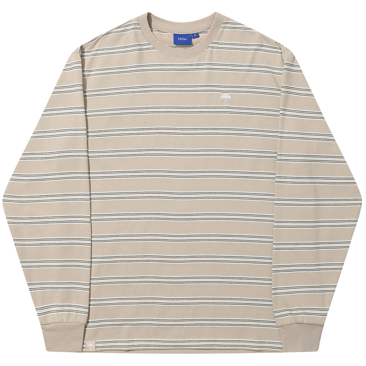 Helas Stries Longsleeve T-Shirt Beige Stripe