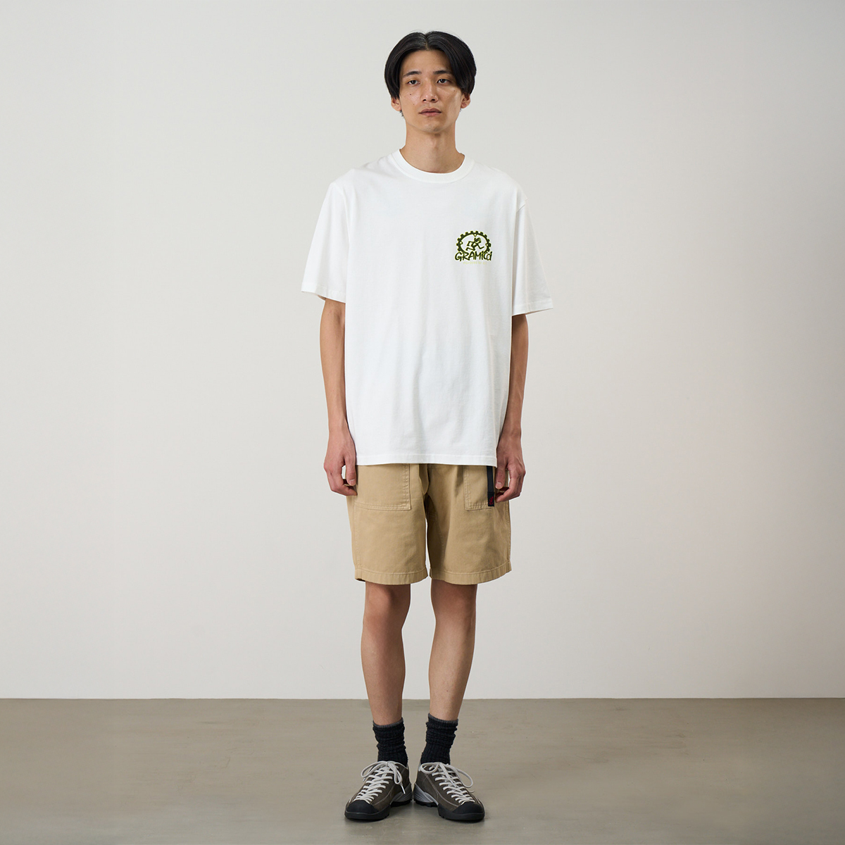 Gramicci Equipped For Dirt T-Shirt White