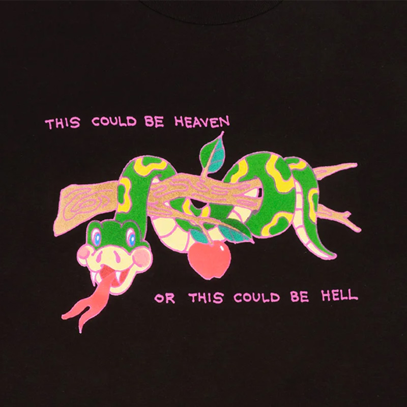 The Hundreds Heaven or Hell T-Shirt Black The Hundreds Heaven or Hell T-Shirt Black