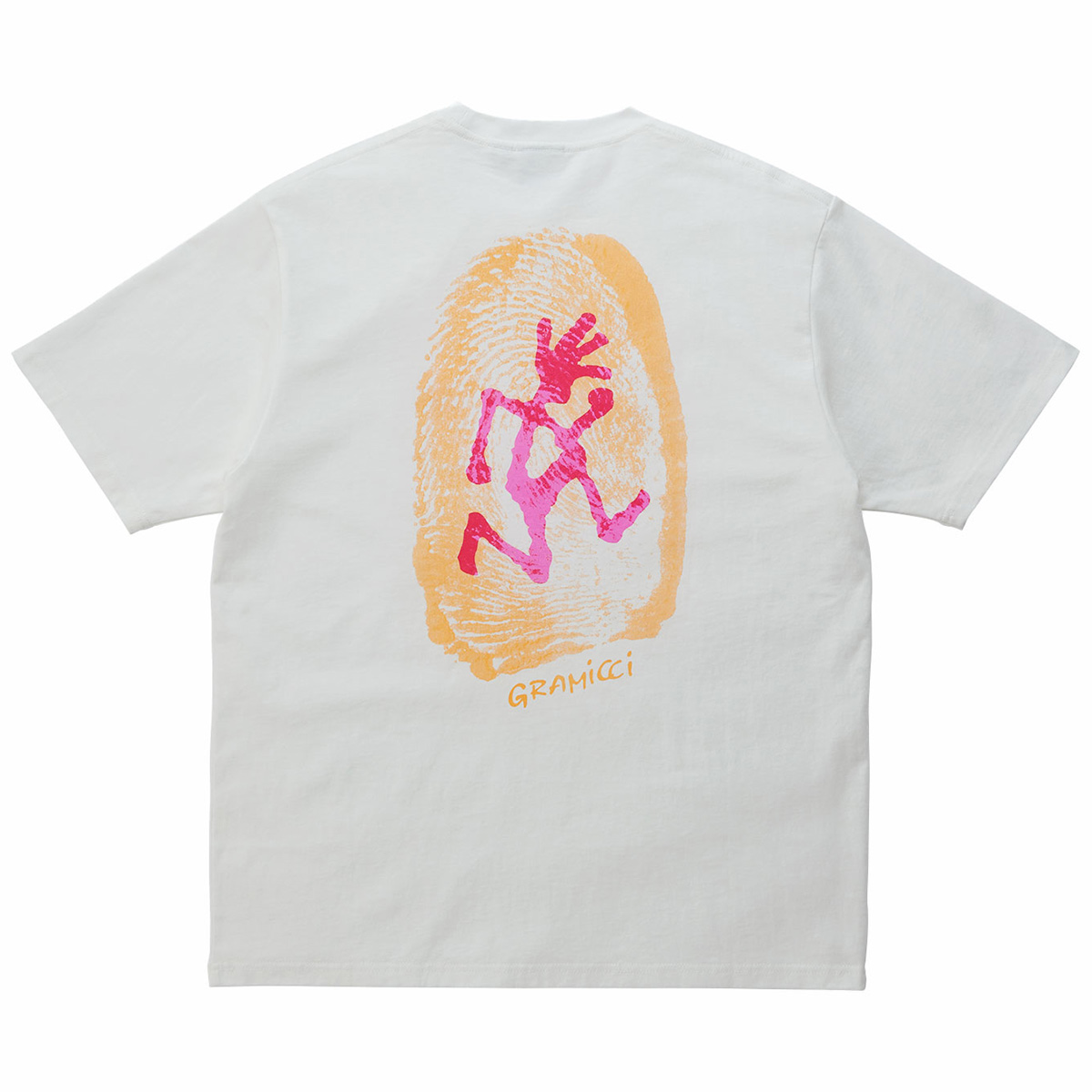 Gramicci Thumbprint T-Shirt White Gramicci Thumbprint T-Shirt White