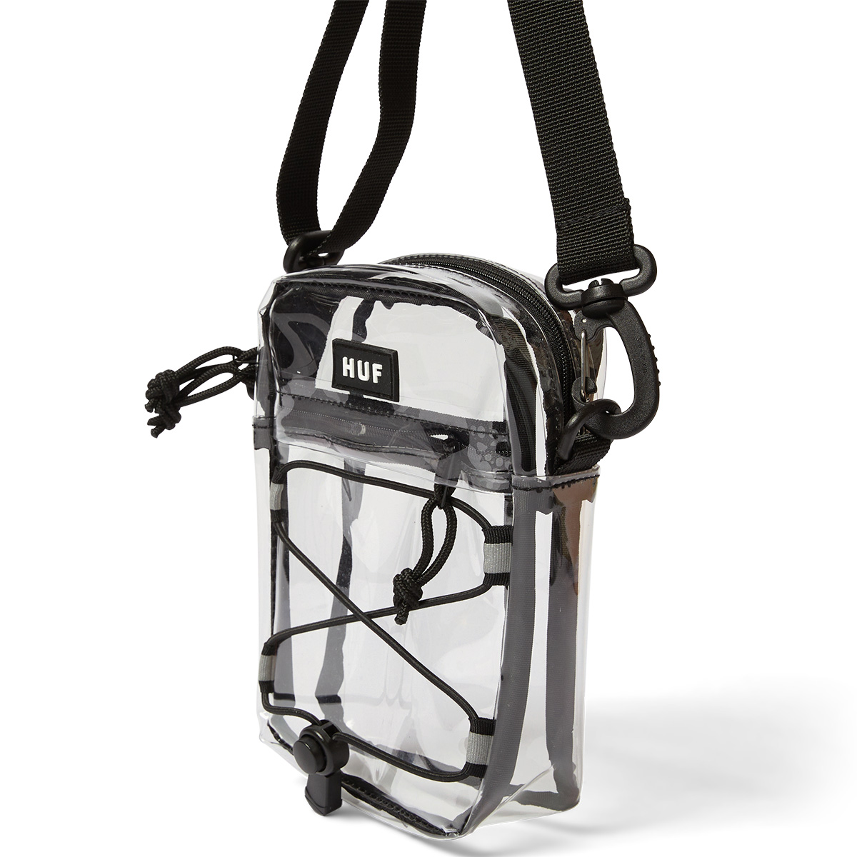 HUF Bowery Side Bag Clear