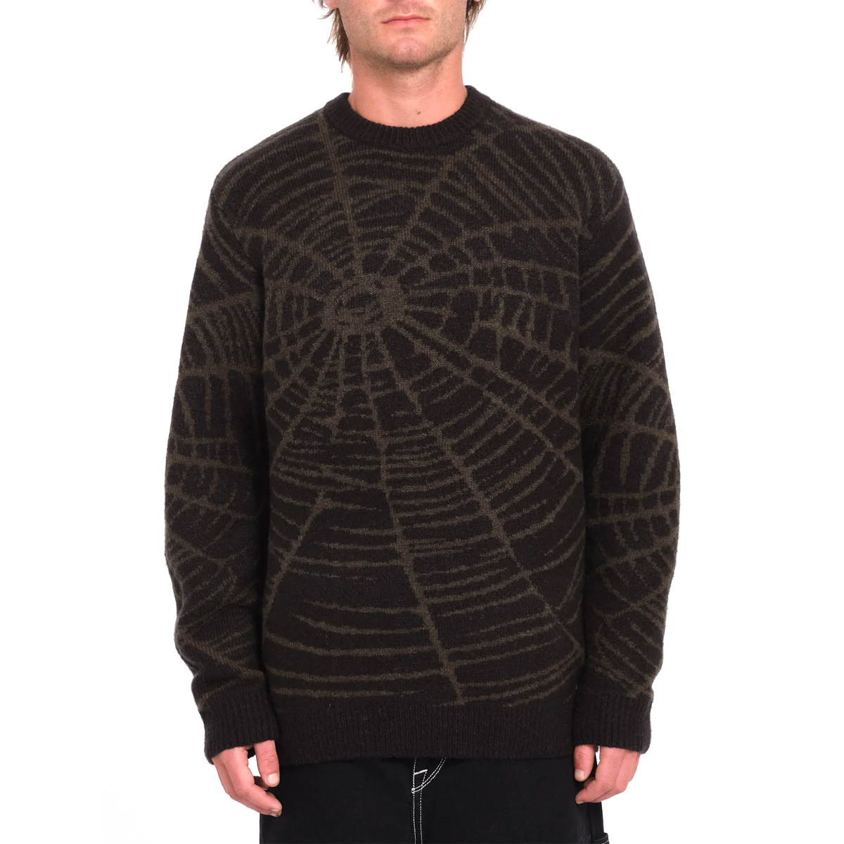 Volcom Anarchietour Sweater Black Volcom Anarchietour Sweater Black