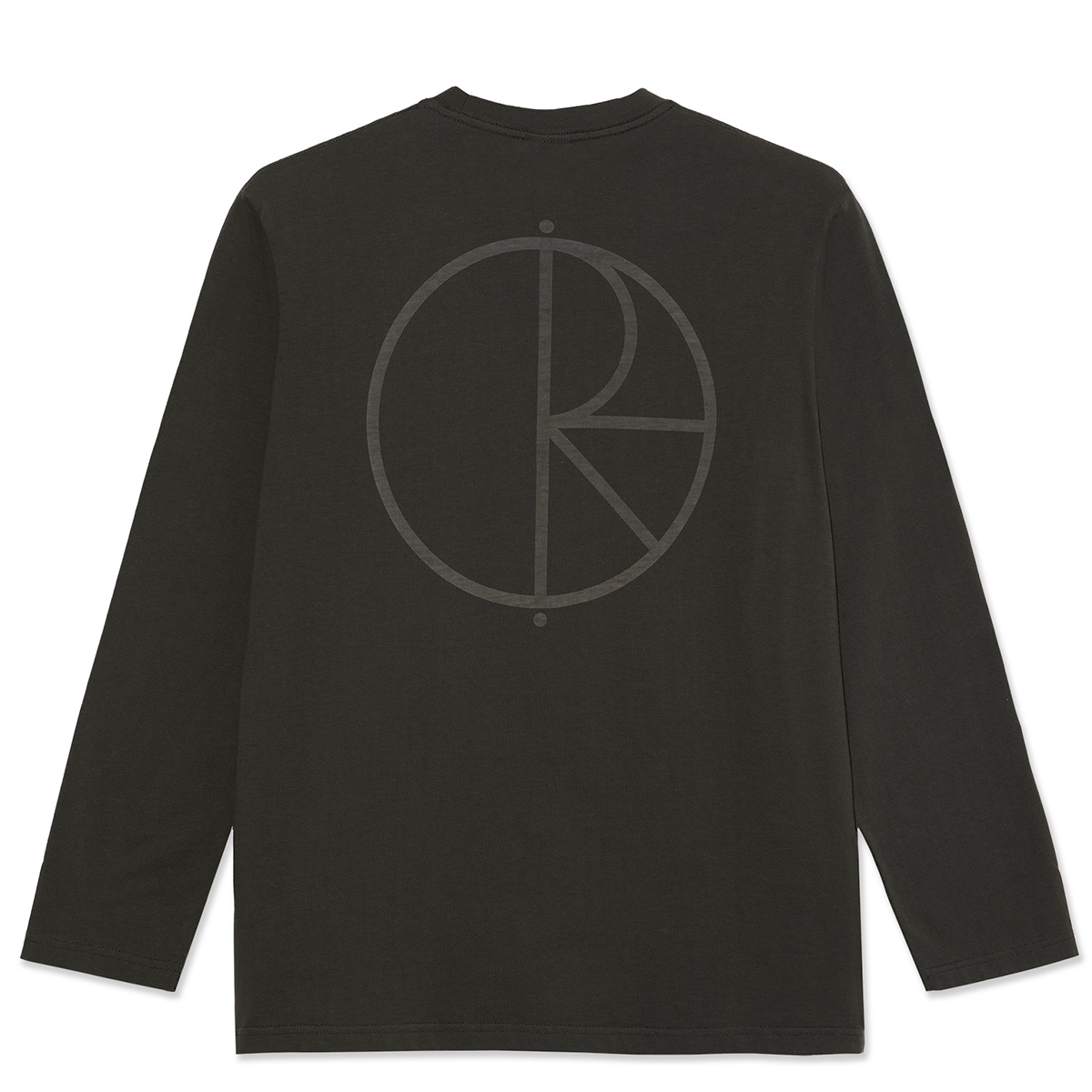 Polar Stroke Logo Steve Longsleeve T-shirt Dirty Black Polar Stroke Logo Steve Longsleeve T-shirt Dirty Black