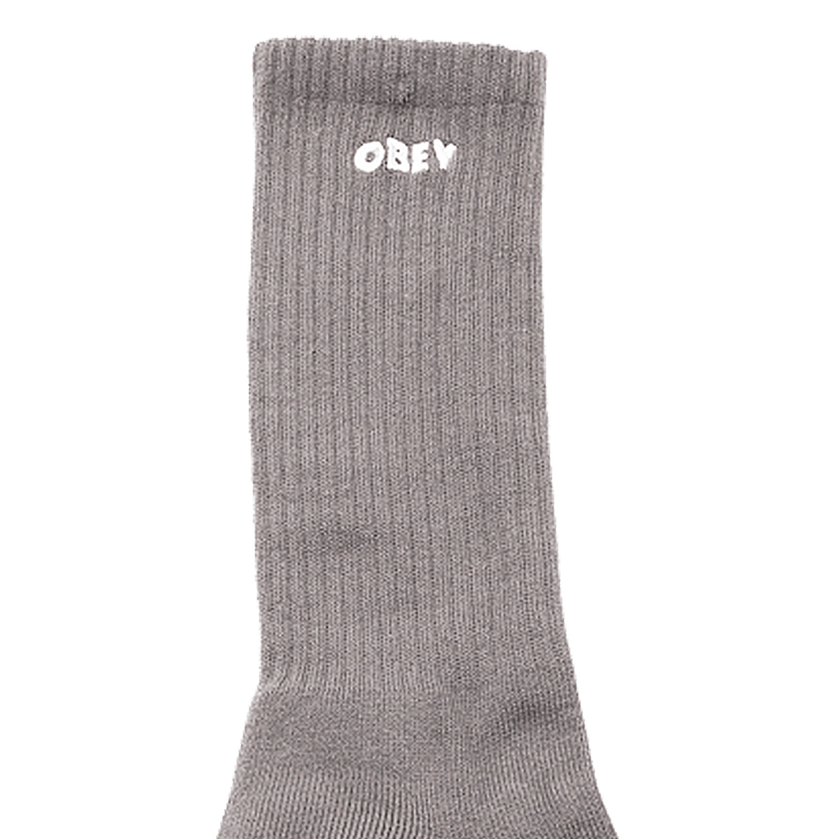 Obey Bold Socks Ash Grey Obey Bold Socks Ash Grey