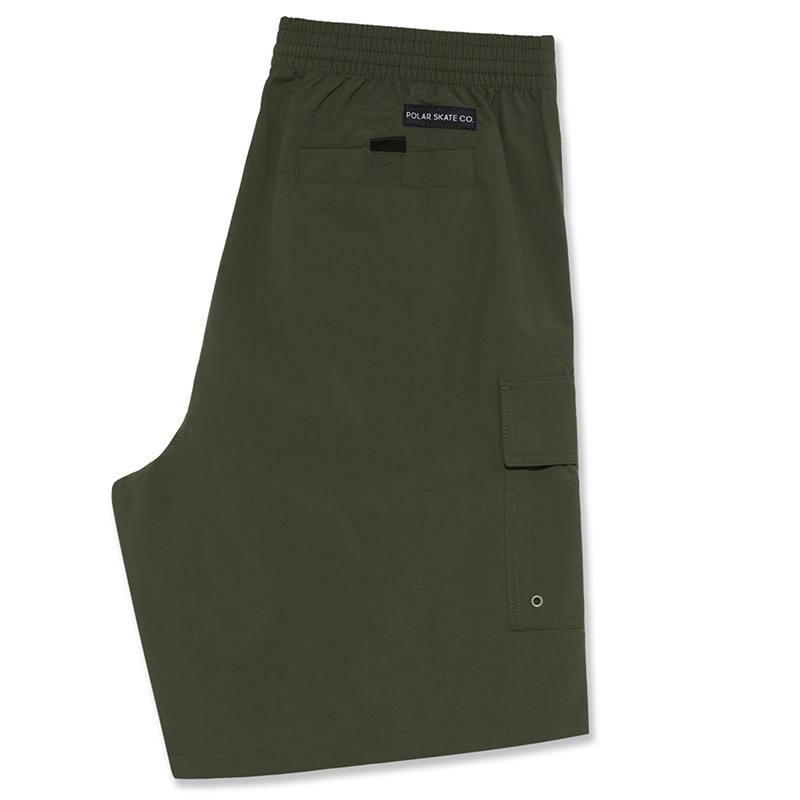 Polar Utility Swim Shorts Dark Olive Polar Utility Swim Shorts Dark Olive
