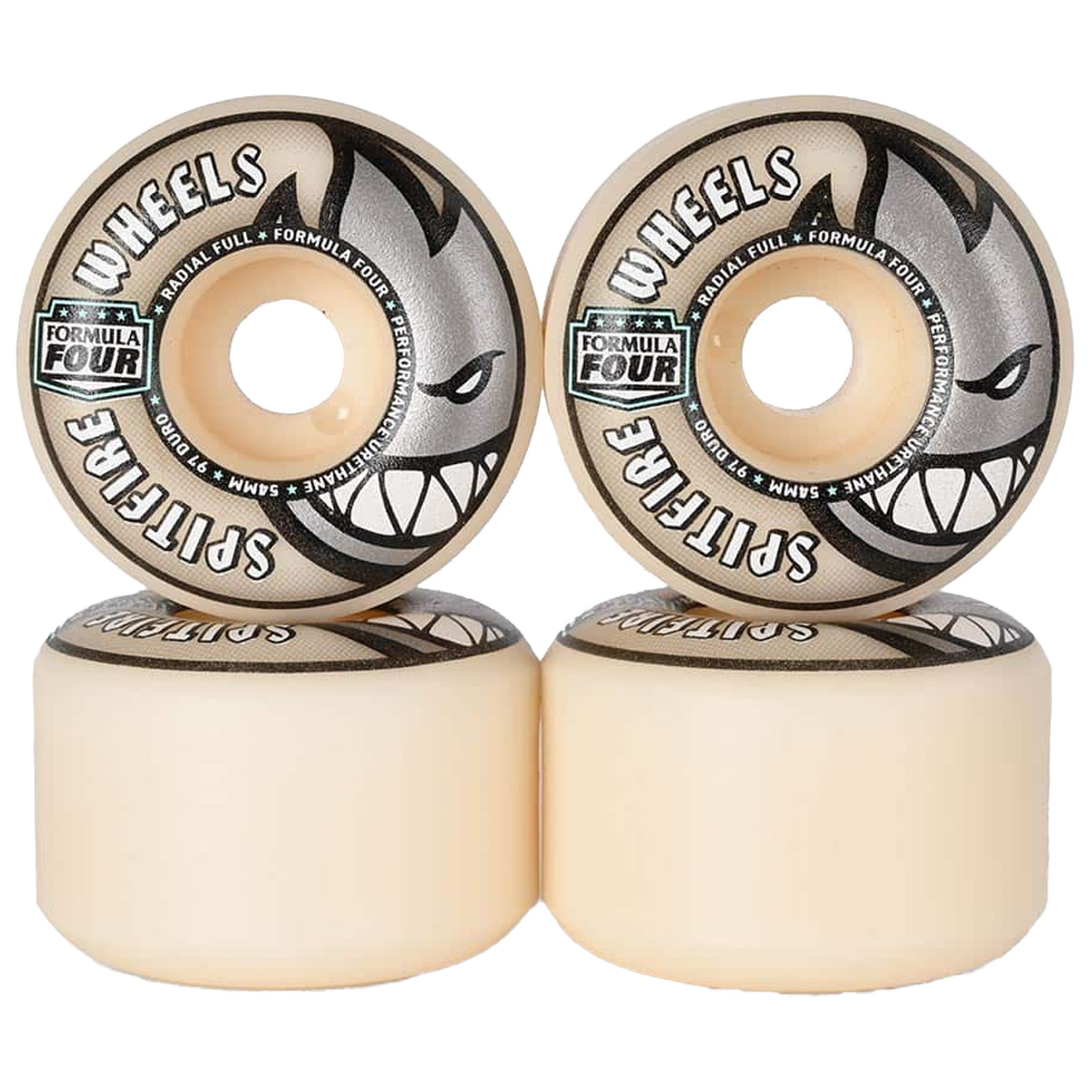 Spitfire Formula Four Radial Full Wheels 97D 54mm