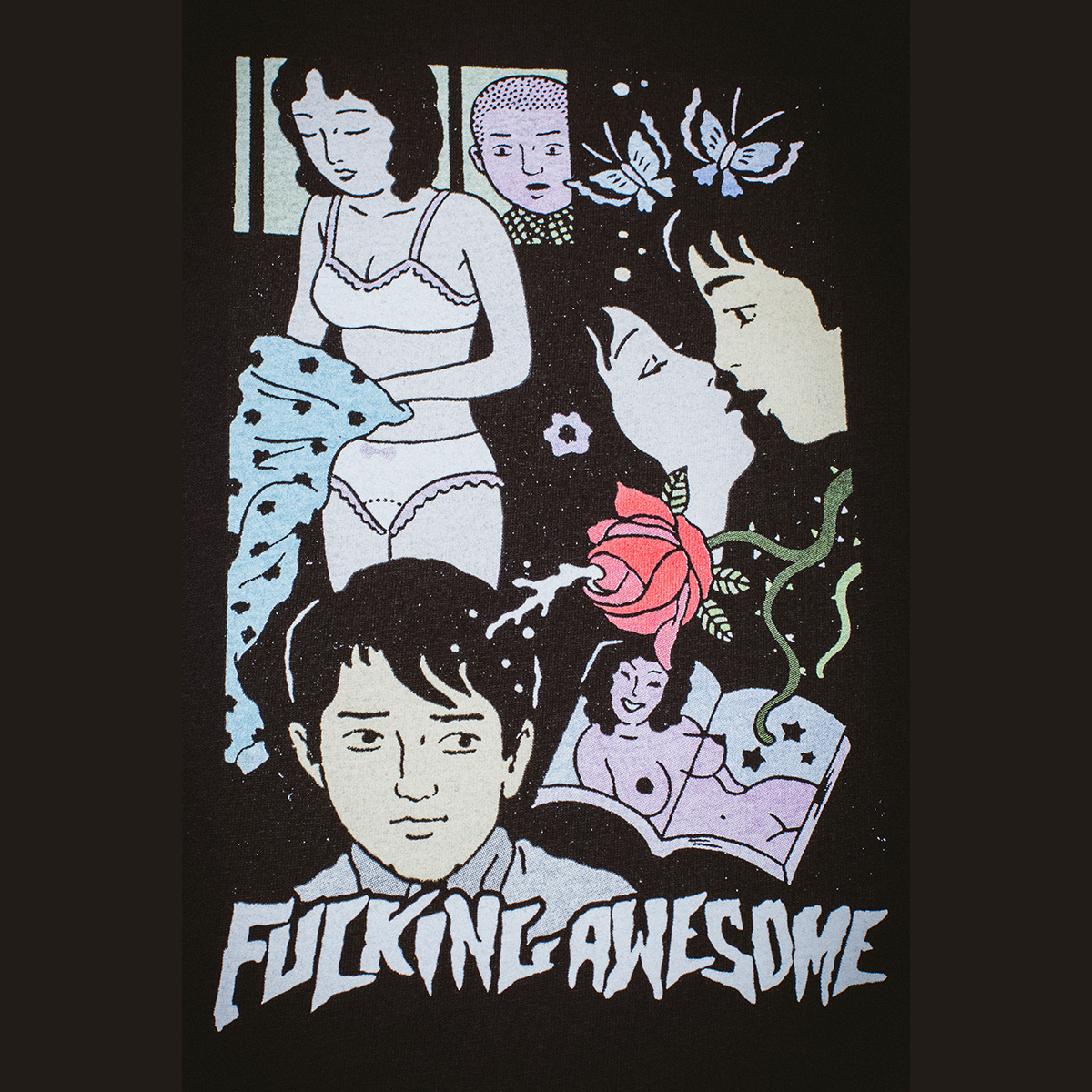 Fucking Awesome Yoyogi Park T-Shirt Black
