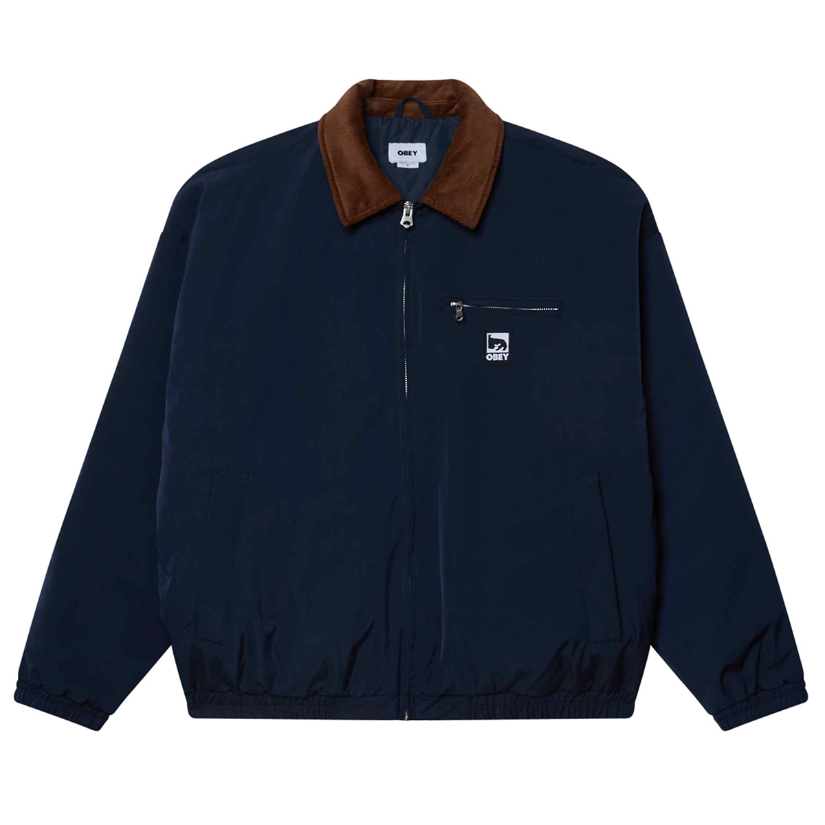 Obey Elysian Jacket Dark Navy Obey Elysian Jacket Dark Navy