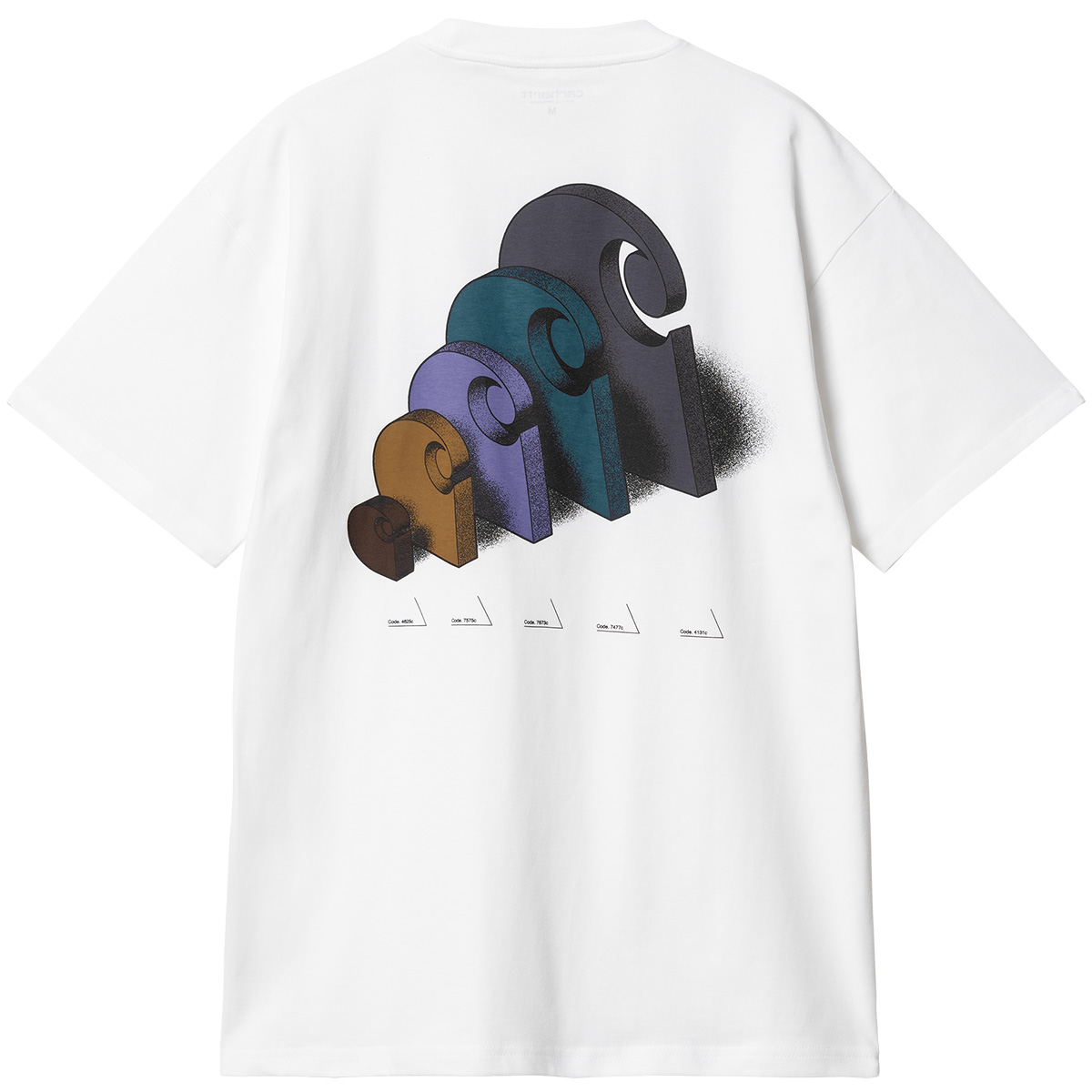 Carhartt WIP Diagram C T-Shirt White Carhartt WIP Diagram C T-Shirt White