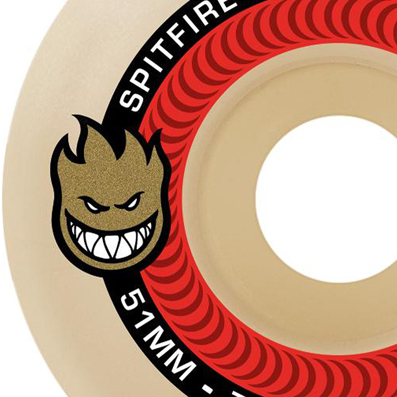 Spitfire Formula Four Tablets Wheels Natural 101D 53mm Spitfire Formula Four Tablets Wheels Natural 101D 53mm