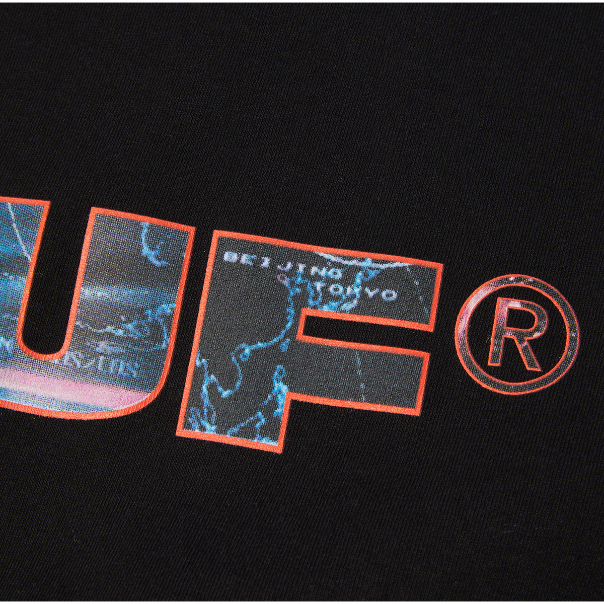 HUF Flight Path T-Shirt Black