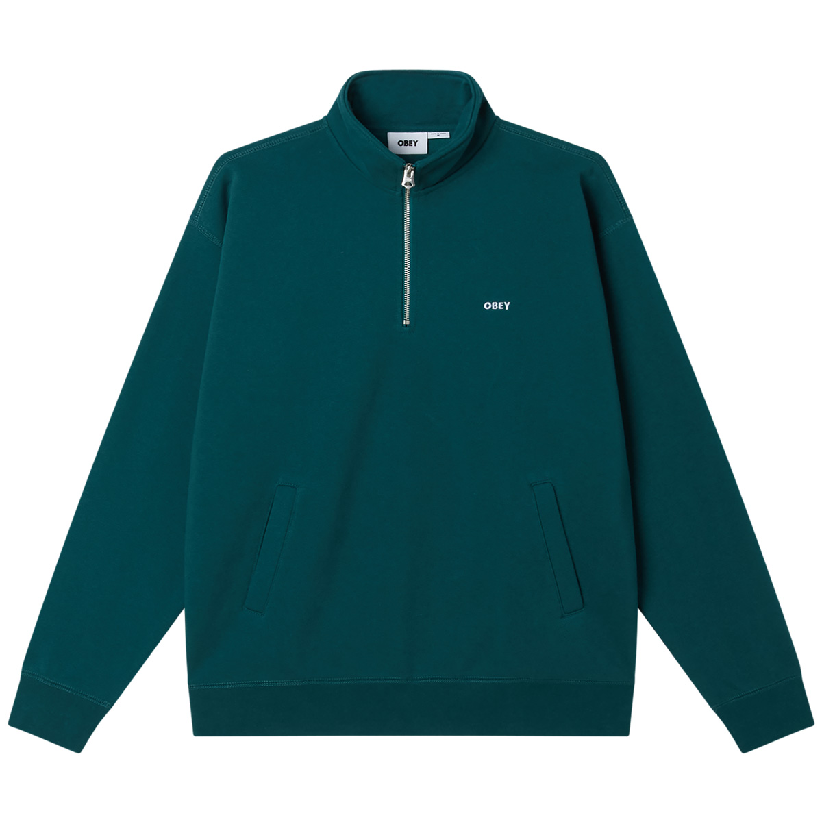 Obey Established Works Bold Mockneck Mediterranea