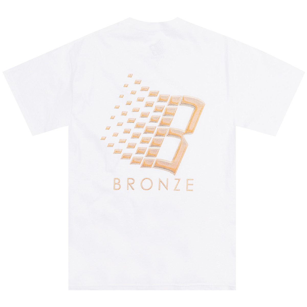 Bronze 56K Balloon Logo T-Shirt White Bronze 56K Balloon Logo T-Shirt White
