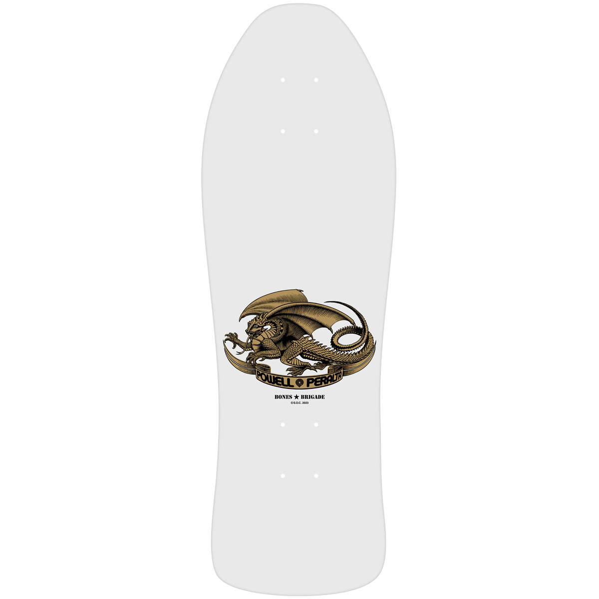 Powell Peralta Bones Brigade Mcgill Series 15 Skateboard Deck White 10.0 Powell Peralta Bones Brigade Mcgill Series 15 Skateboard Deck White 10.0
