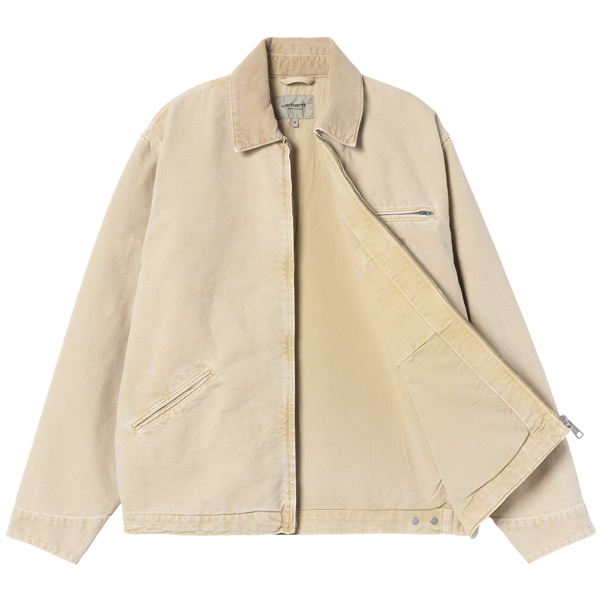 Carhartt WIP OG Detroit Jacket Dusty H Brown/Dusty H Brown Chalk Wash