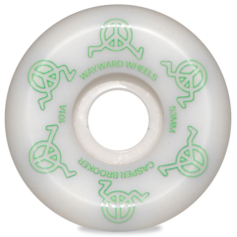 Wayward Casper Brooker New Harder Funnel Cut Wheels 101A 53mm Wayward Casper Brooker New Harder Funnel Cut Wheels 101A 53mm