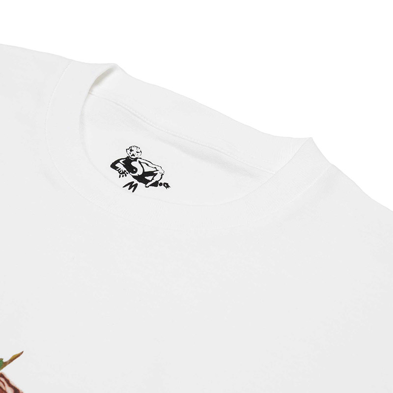 Dancer Dying Flowers T-Shirt White Dancer Dying Flowers T-Shirt White