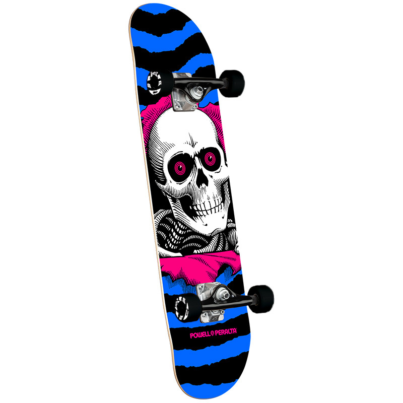Powell Peralta Ripper Complete Skateboard Pink/Blue 7.0 Powell Peralta Ripper Complete Skateboard Pink/Blue 7.0