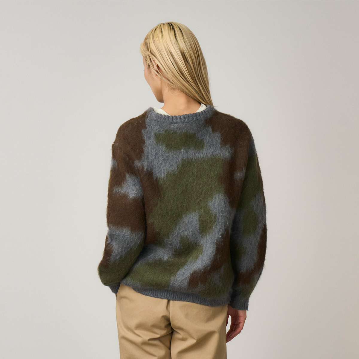 Gramicci Mohair Sweater Jungle Digi Camo Gramicci Mohair Sweater Jungle Digi Camo
