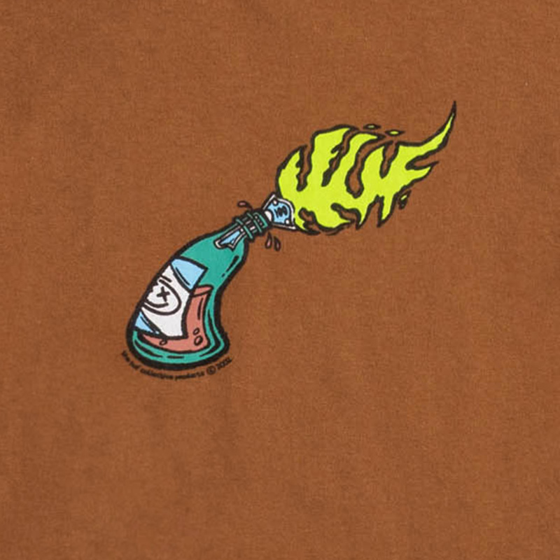 HUF Fire Starter T-Shirt Rubber HUF Fire Starter T-Shirt Rubber