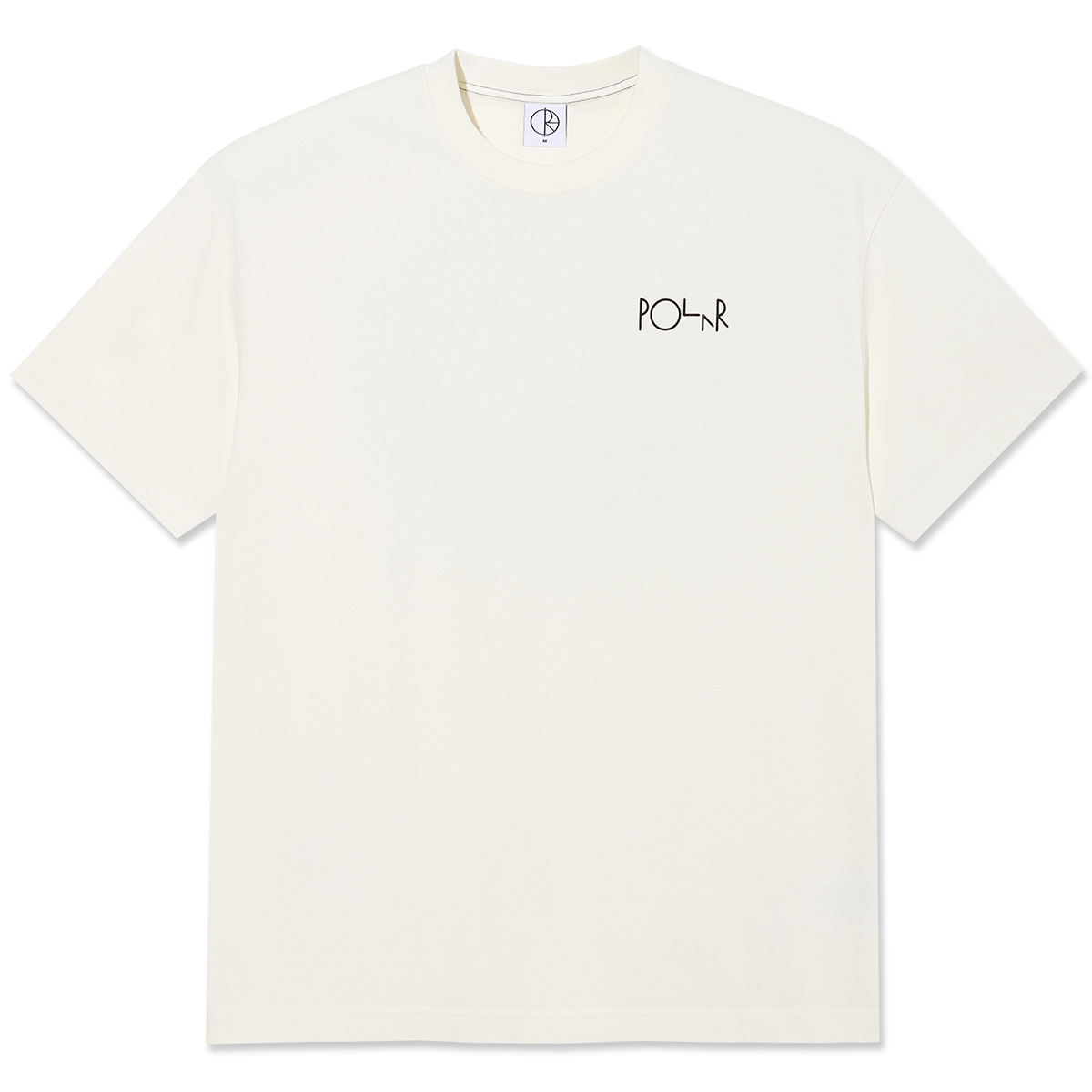 Polar Contrast Fill Logo T-shirt Ivory/Black