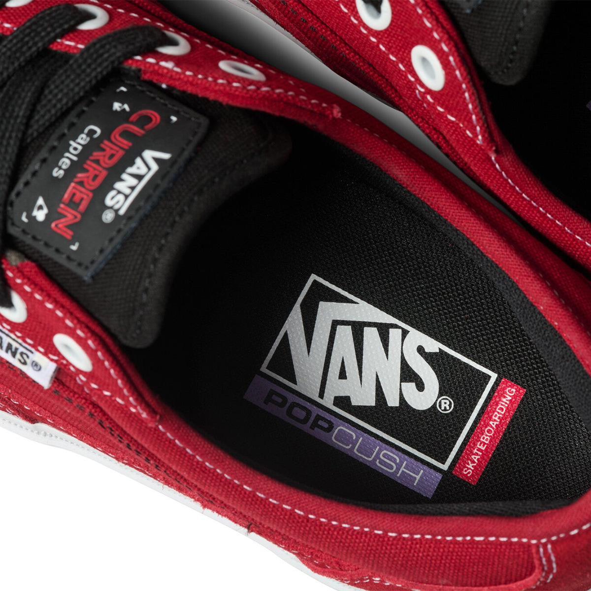 Vans Skate Curren Caples Red/White