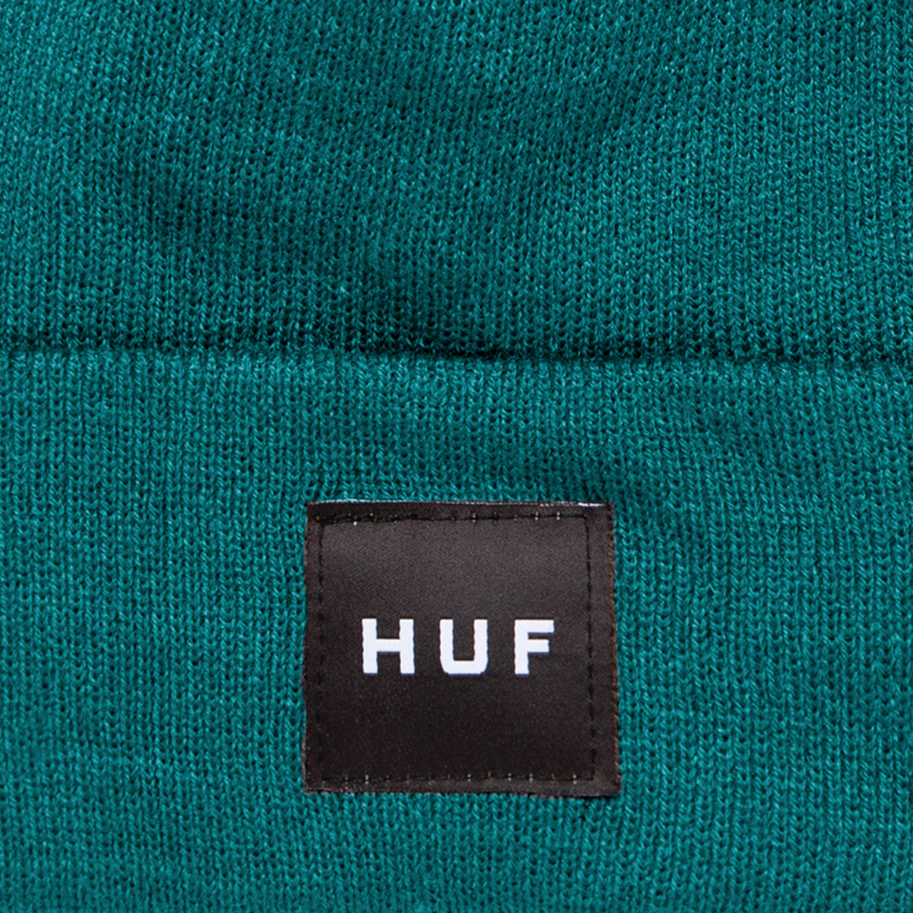 HUF Essentials Box Logo Cuff Beanie Sycamore HUF Essentials Box Logo Cuff Beanie Sycamore