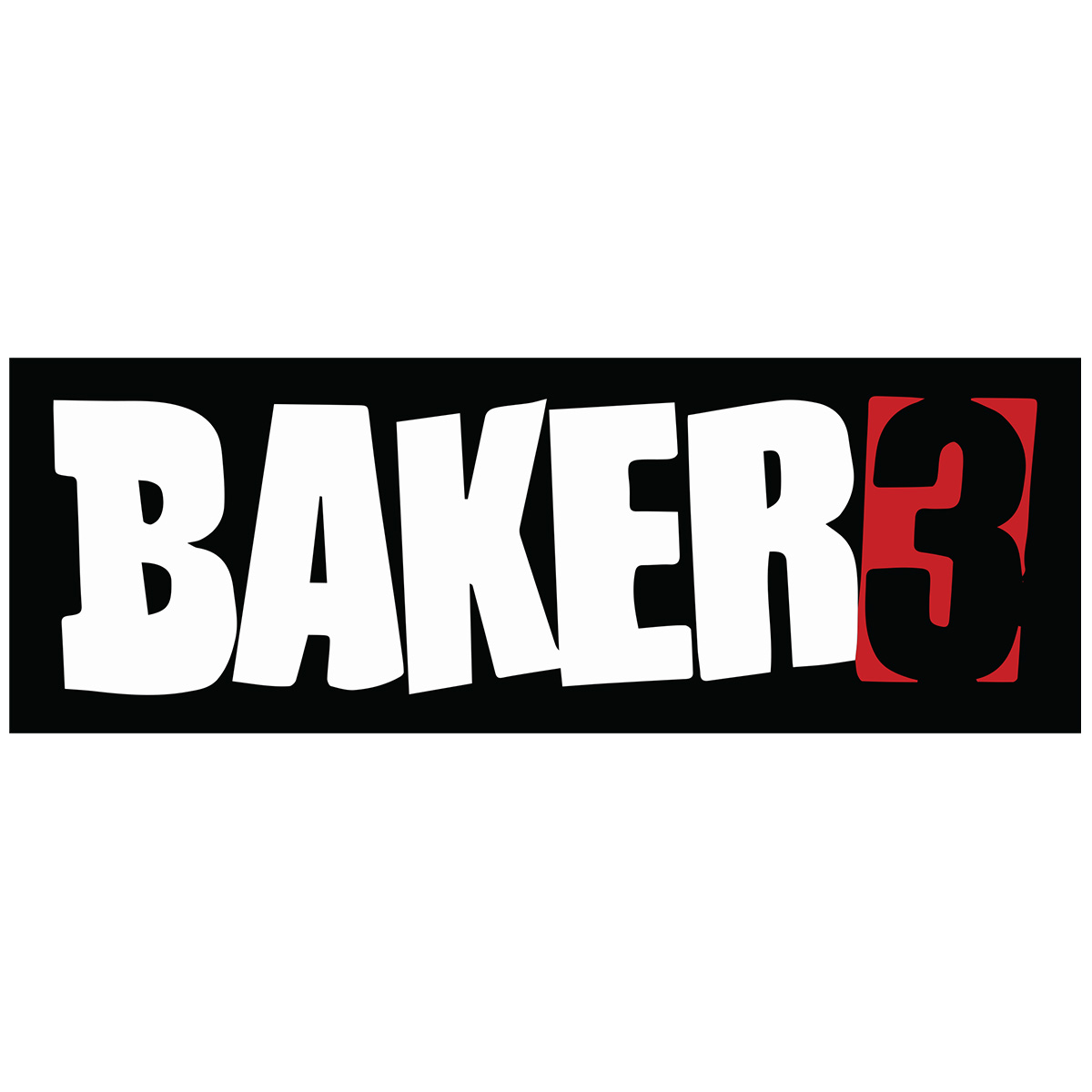 Baker 3 Sticker 