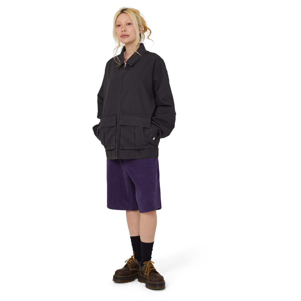 HUF Pacific Work Jacket Black