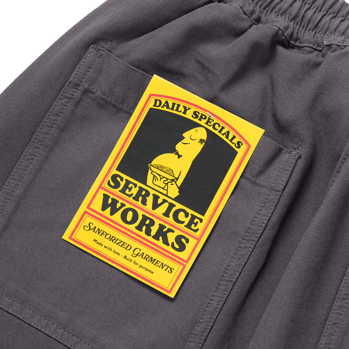 Service Works Classic Chef Pants Grey Service Works Classic Chef Pants Grey