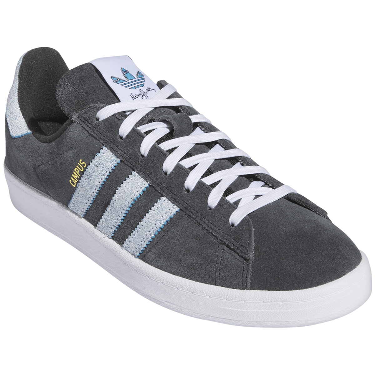 adidas X Henry Jones Campus Adv Carbon/Ftwwht/Ltblue adidas X Henry Jones Campus Adv Carbon/Ftwwht/Ltblue