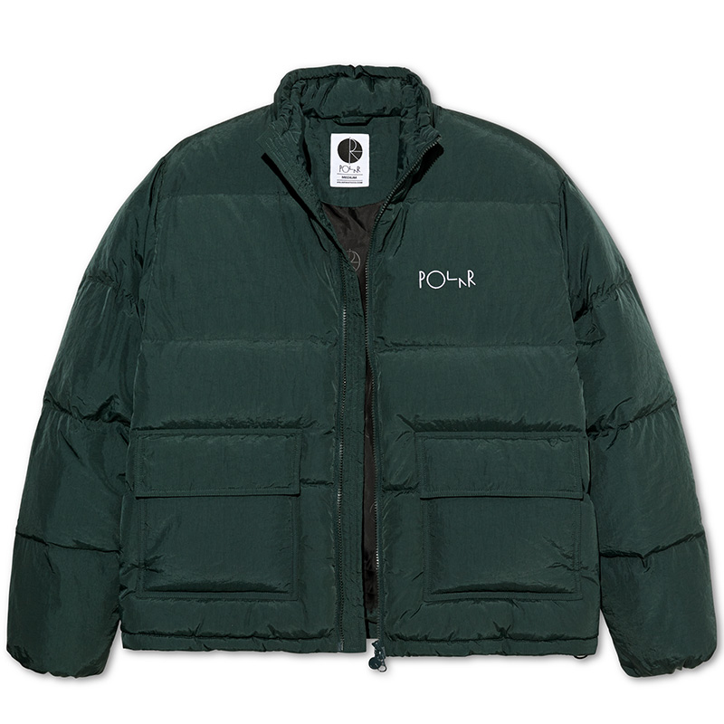 Polar Pocket Puffer Jacket Dark Teal Polar Pocket Puffer Jacket Dark Teal