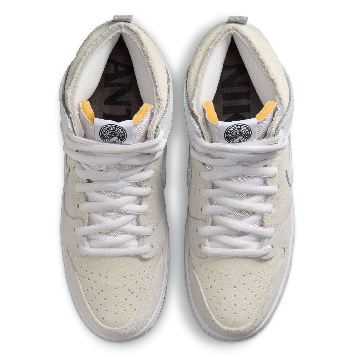 Anti Hero x Nike SB Dunk High White/White-Black