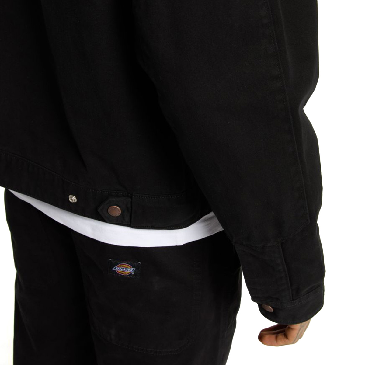 Dickies Fort Smith Trucker Jacket Black Dickies Fort Smith Trucker Jacket Black